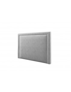 Tête De Lit En Velours, Couleur Gris Clair, Primevere, Marque Mazzini Sofas 2