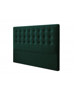 Tête De Lit En Velours, Couleur Vert Bouteille, Athena, Marque Windsor & Co